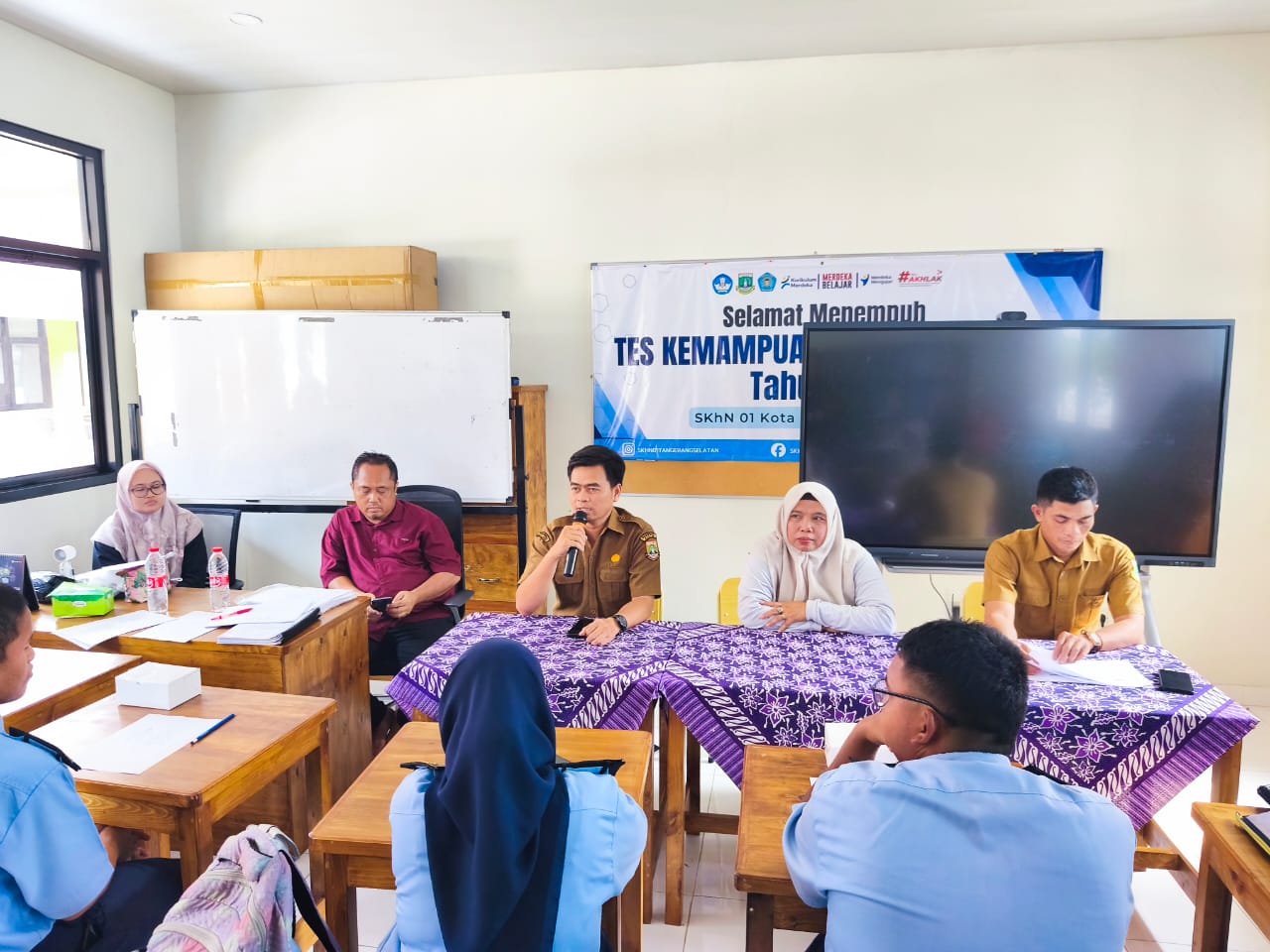 Kegiatan Fasilitasi ULD " Test IQ PDBK di Sekolah Penyelenggara Pendidikan Inklusi (SPPI)"